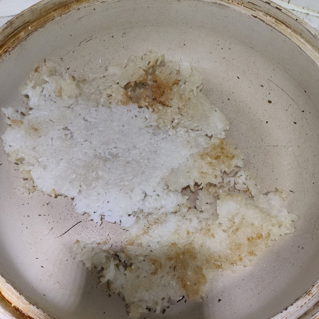 干净利索的剩米饭锅巴