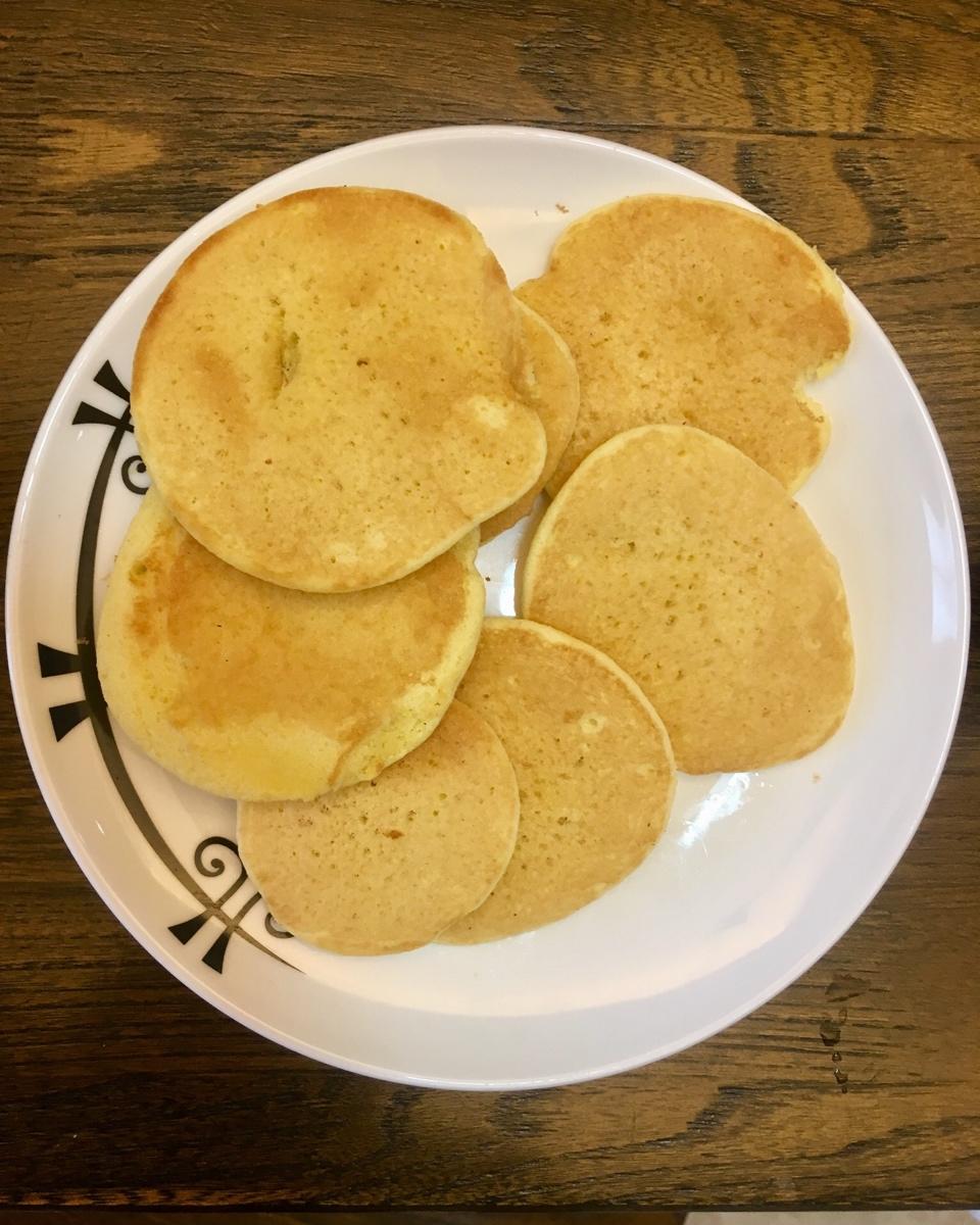漫旅qq做的玉米松饼