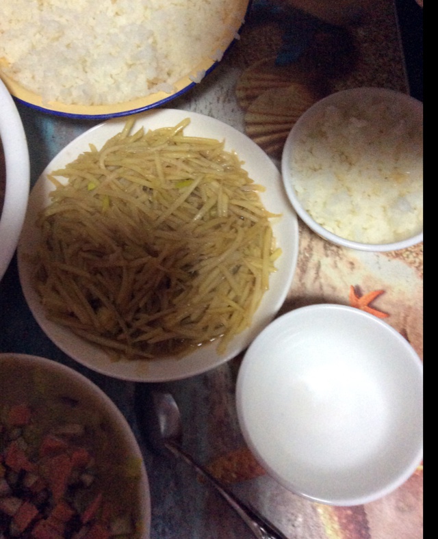 醋溜土豆丝