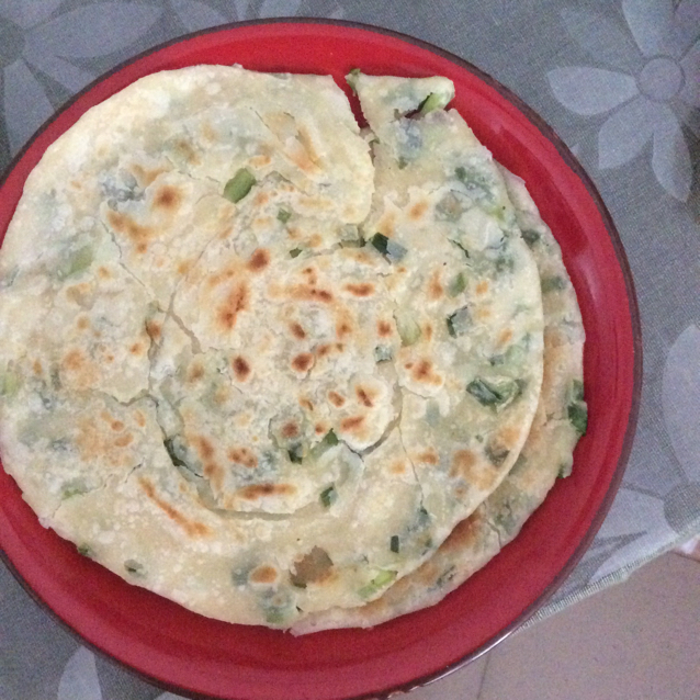 家常葱油饼