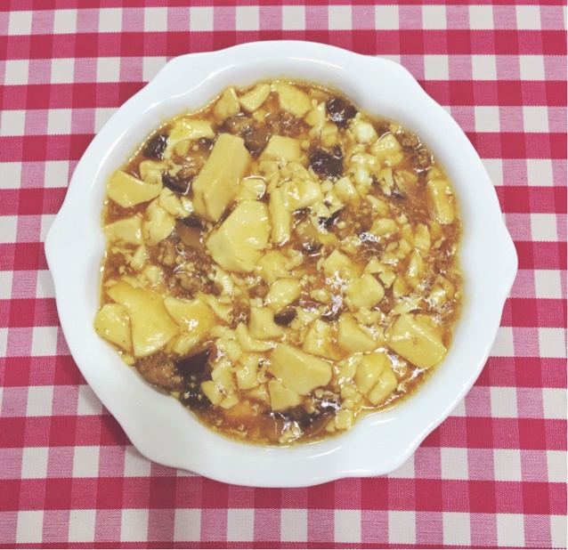 肉末香菇豆腐