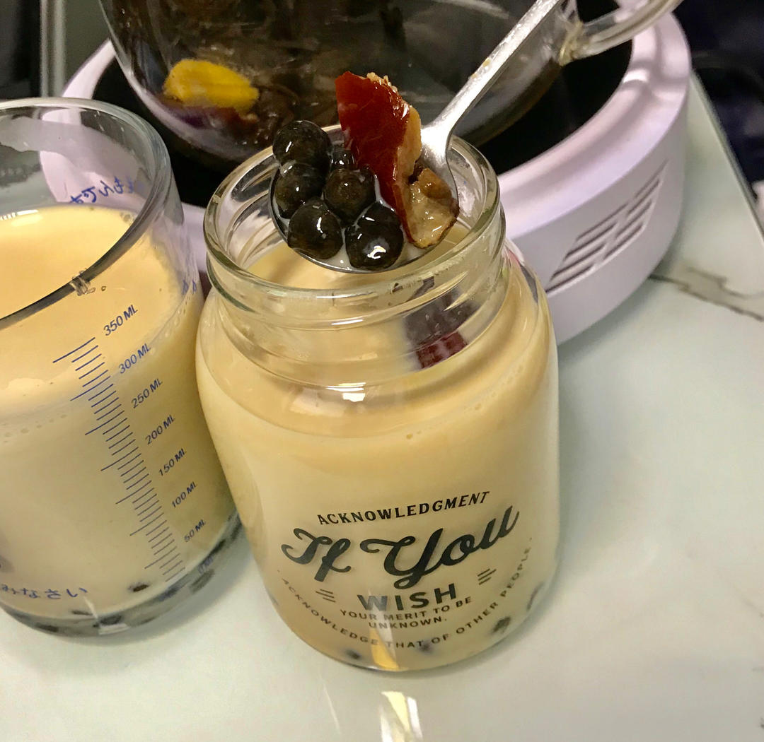 冬季热饮～暖身驱寒的红糖姜奶茶！巨好喝