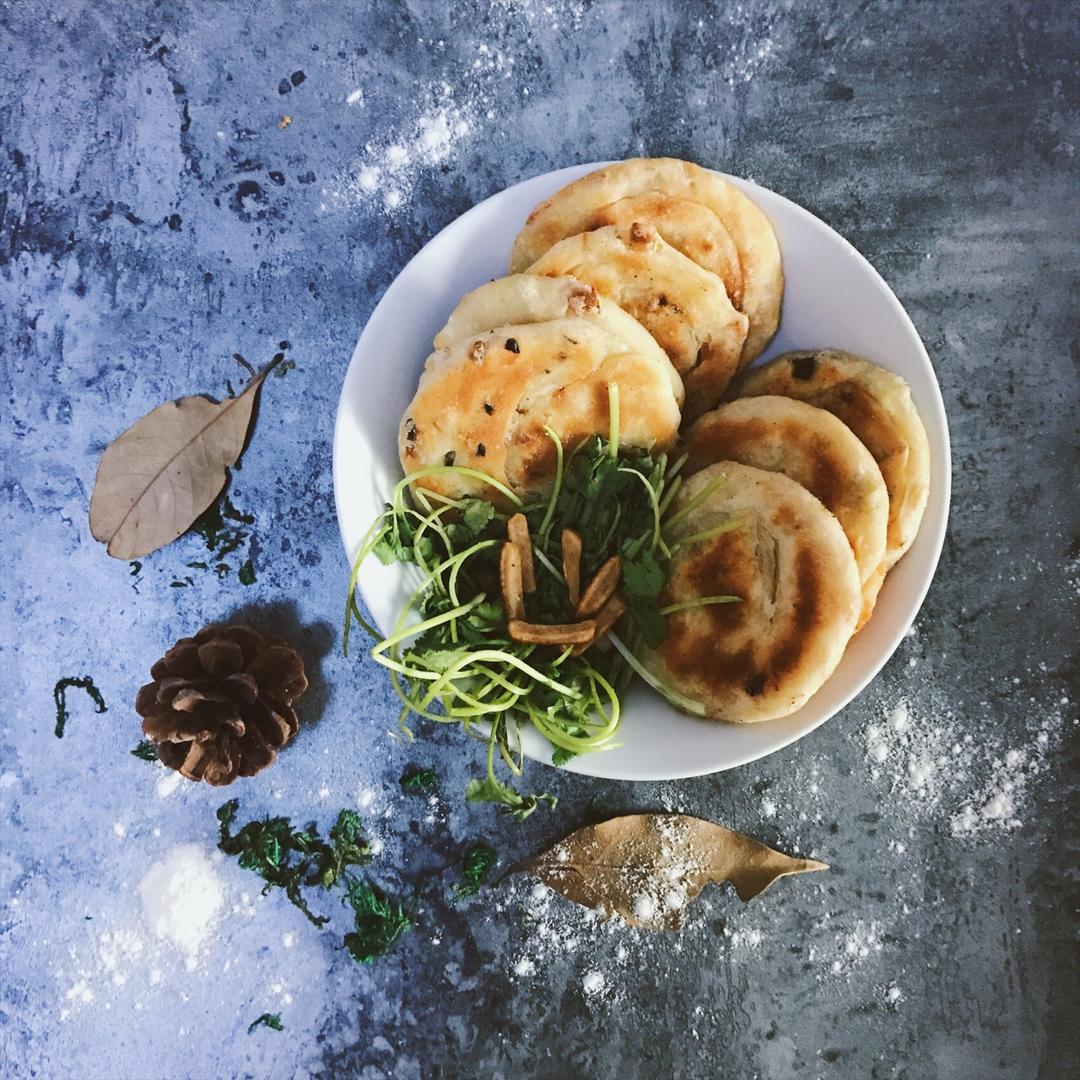 家常葱油饼