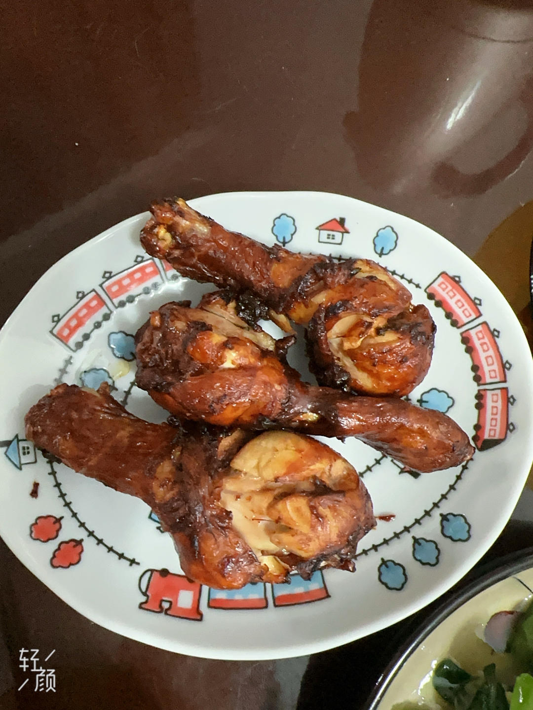 空气炸锅烤鸡腿，鲜嫩多汁