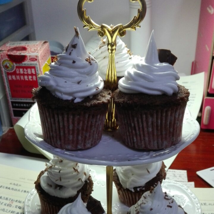 免烤箱· 微波炉迷你可可蛋糕