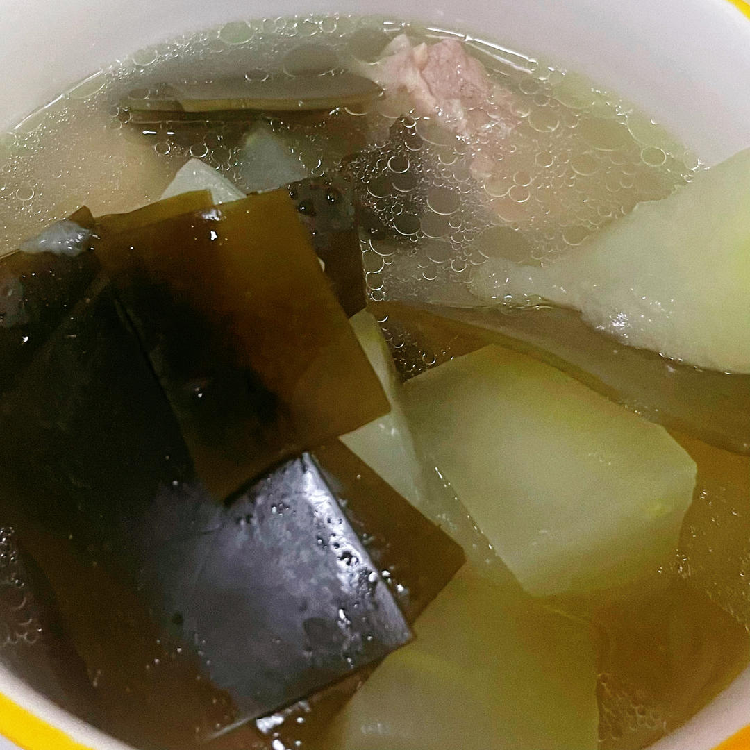 海带冬瓜排骨汤