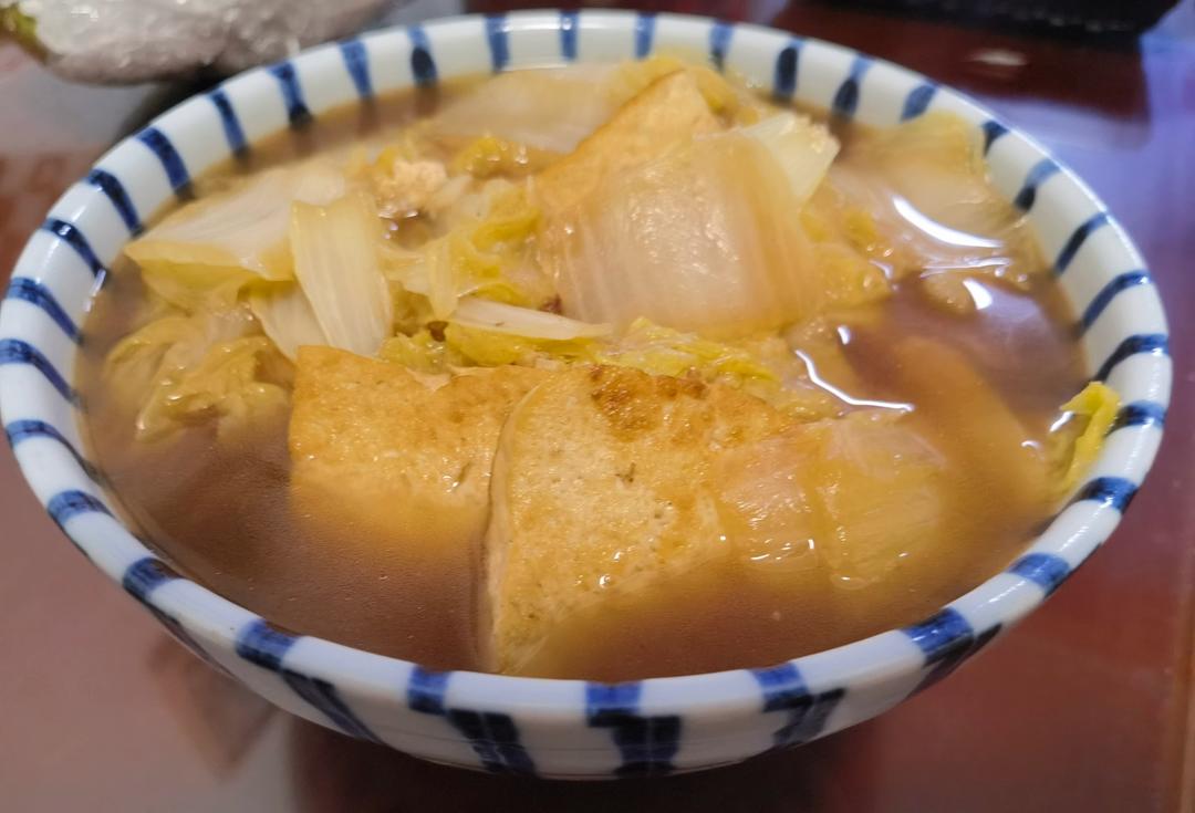 娃娃菜炖豆腐