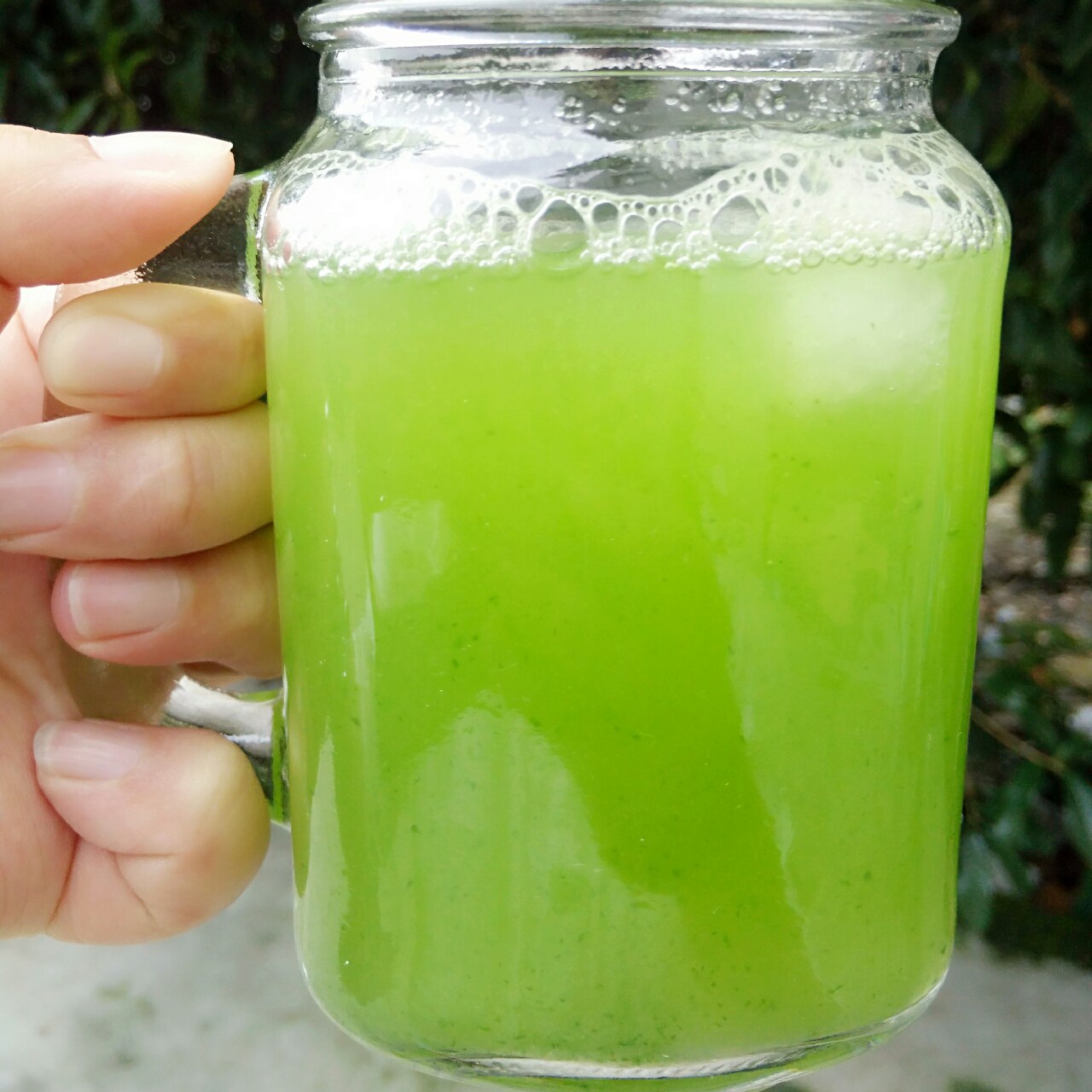 嫱隅做的黄瓜汁