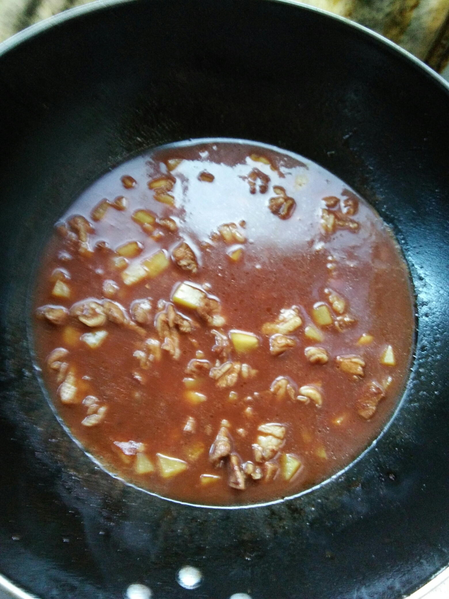 羊肉刀削面汤（3―4人）的做法 步骤5