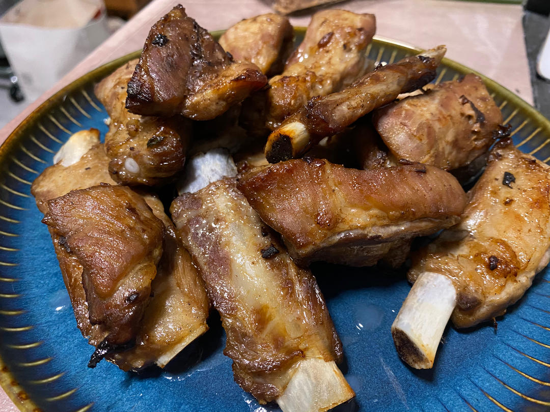 锡纸烤排骨