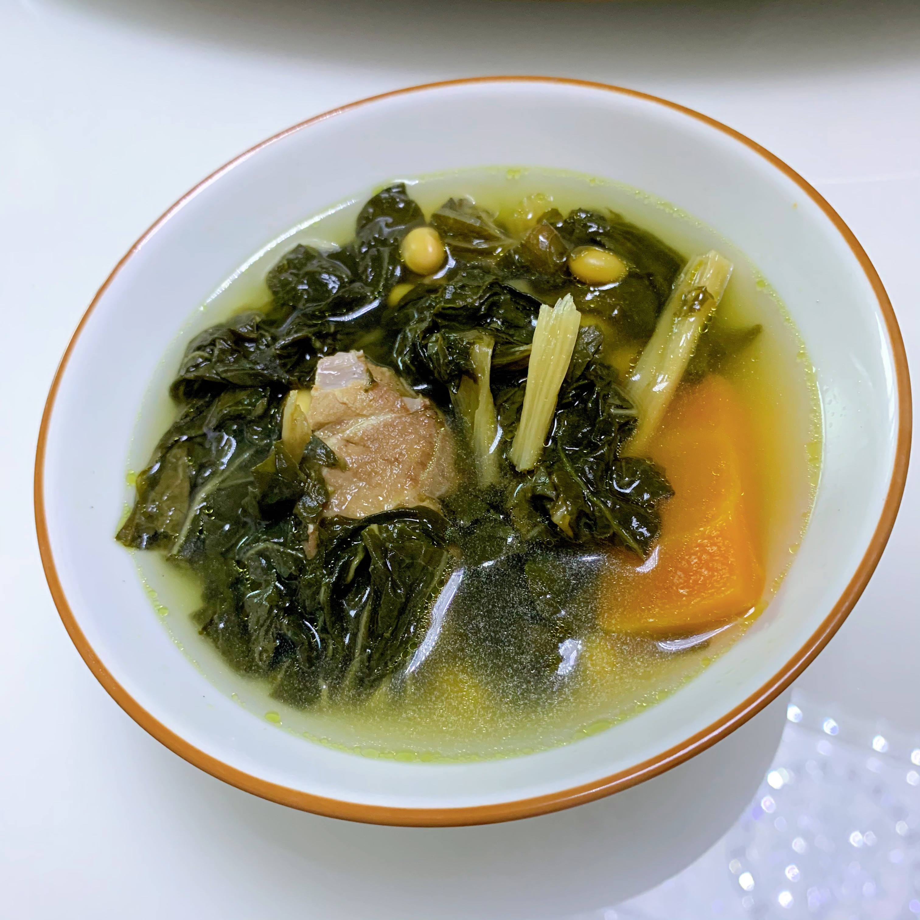 广东人爱喝的菜干汤的做法