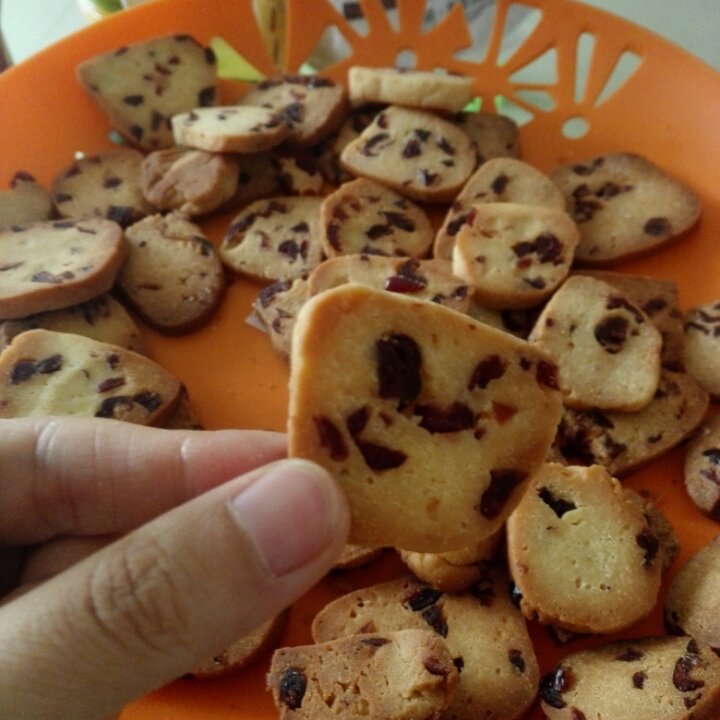 低糖少油版蔓越莓饼干