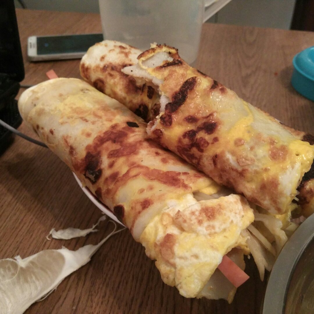 土豆丝卷饼