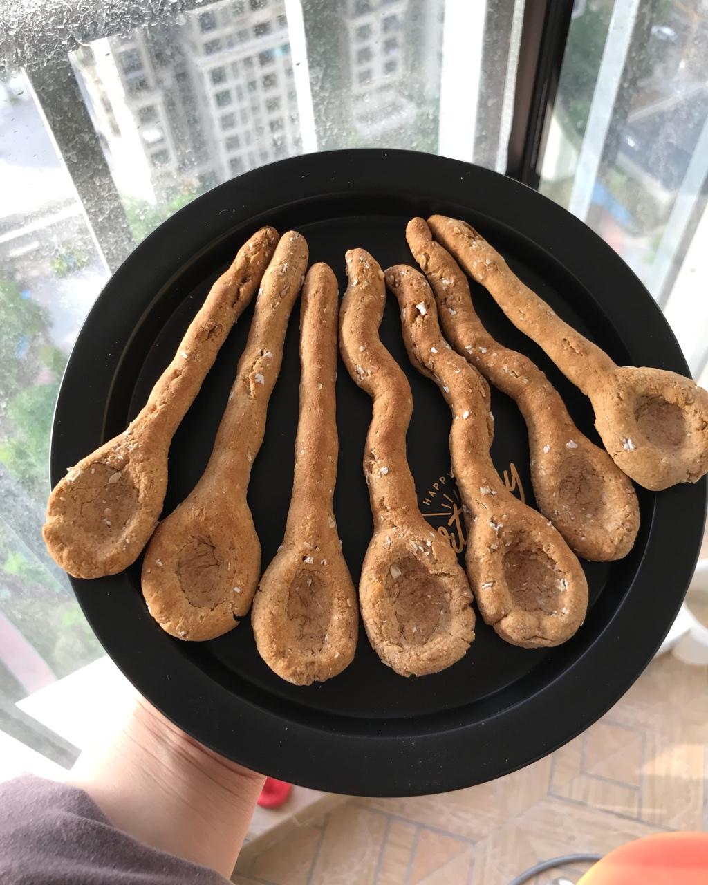 【酸奶饼干】可以吃的勺子