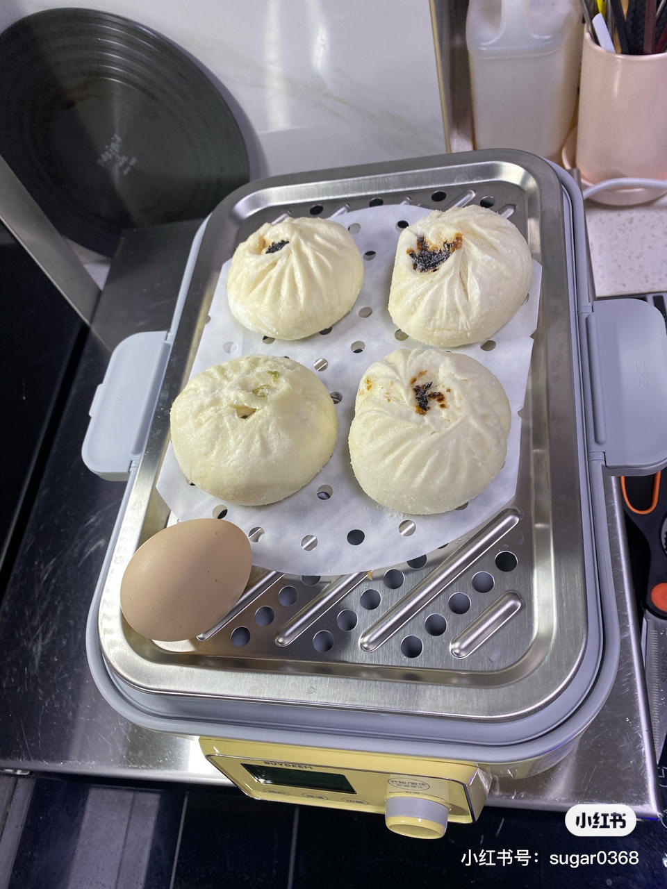 鸡肉虾仁白玉卷【11月北鼎蒸炖锅食谱】