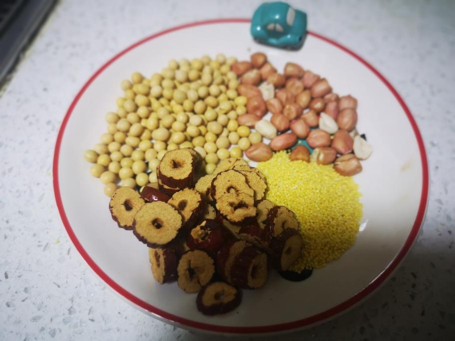 红枣豆浆