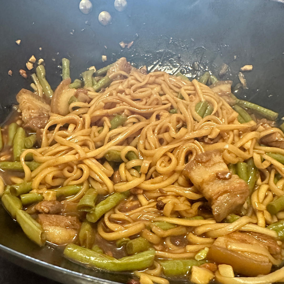 豆角焖面