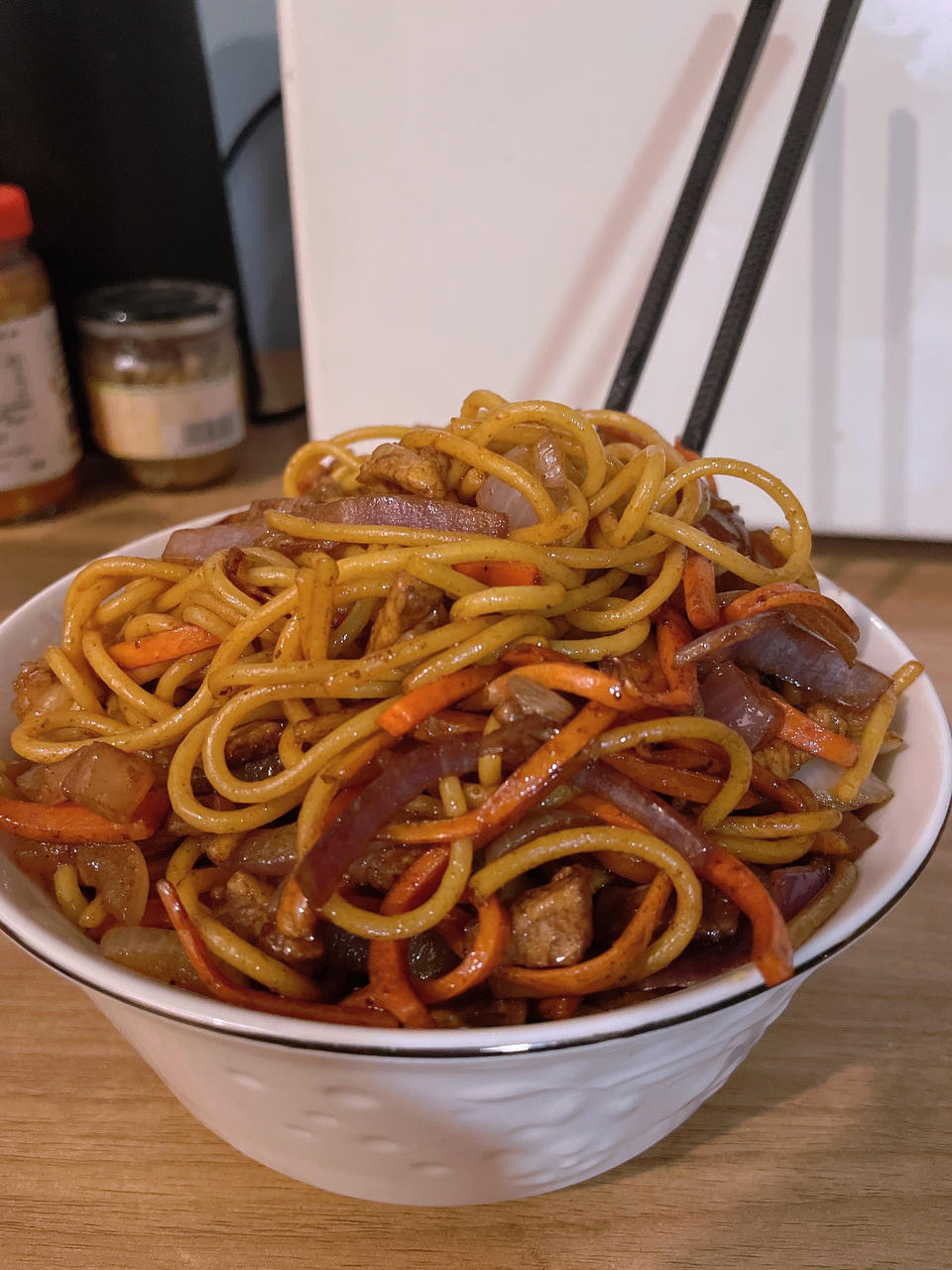 黑胡椒意面
