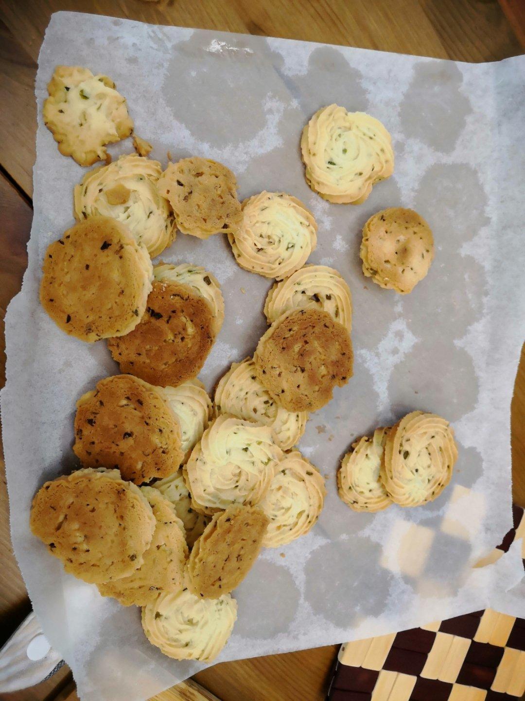 葱香曲奇——酥脆的咸味饼干