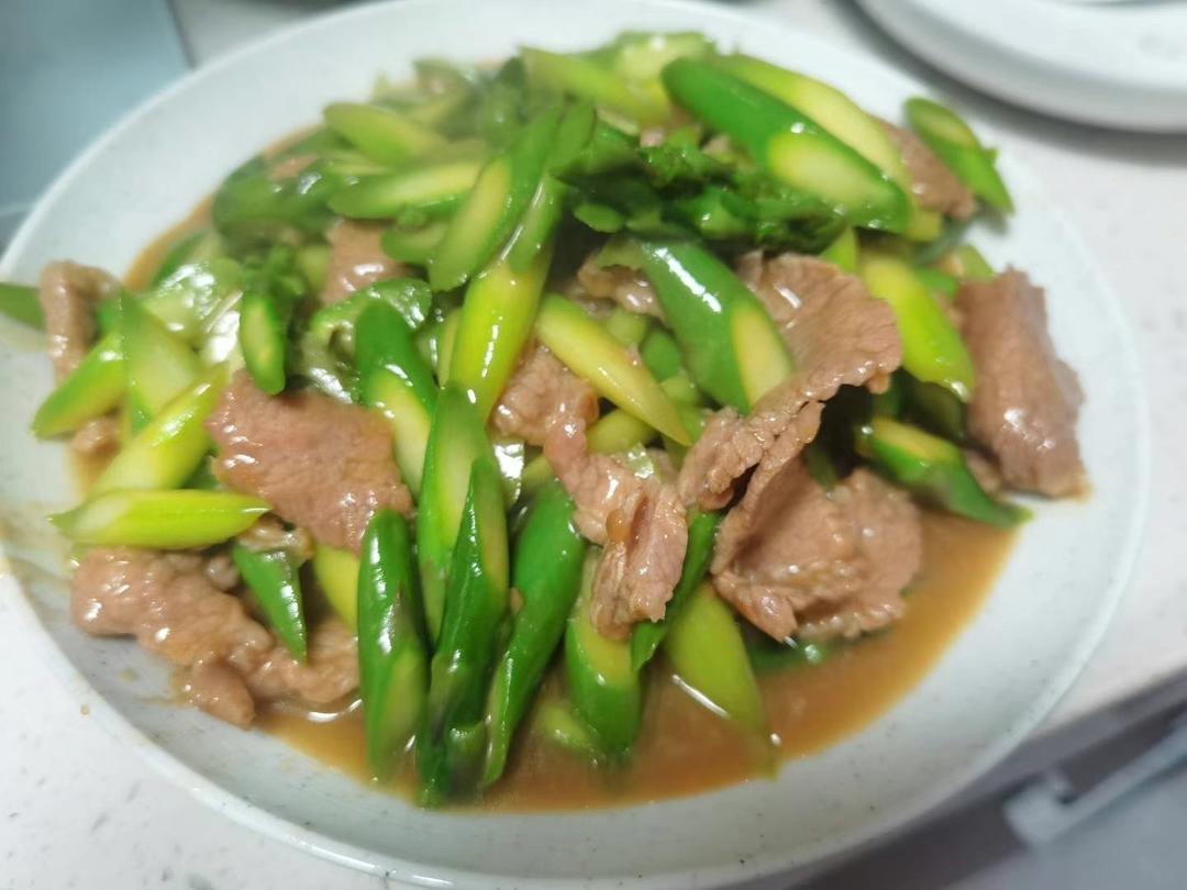 芦笋炒猪肉