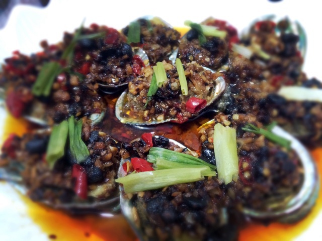 豆豉蒸小鲍鱼