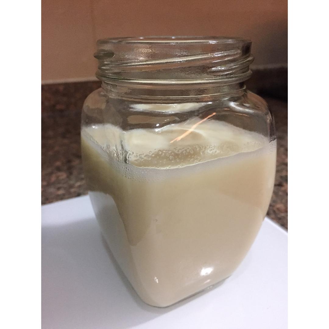 四月物语做的自制炼奶