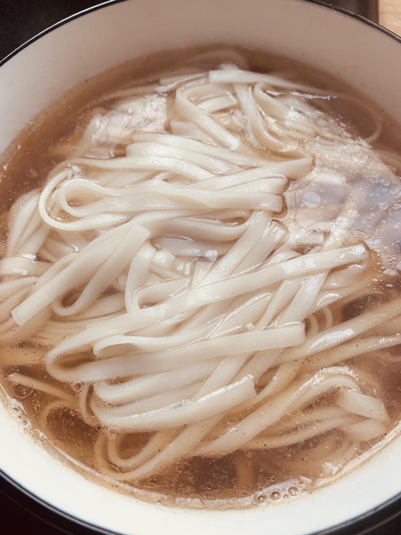快手早餐-酱汤面，汤都喝光