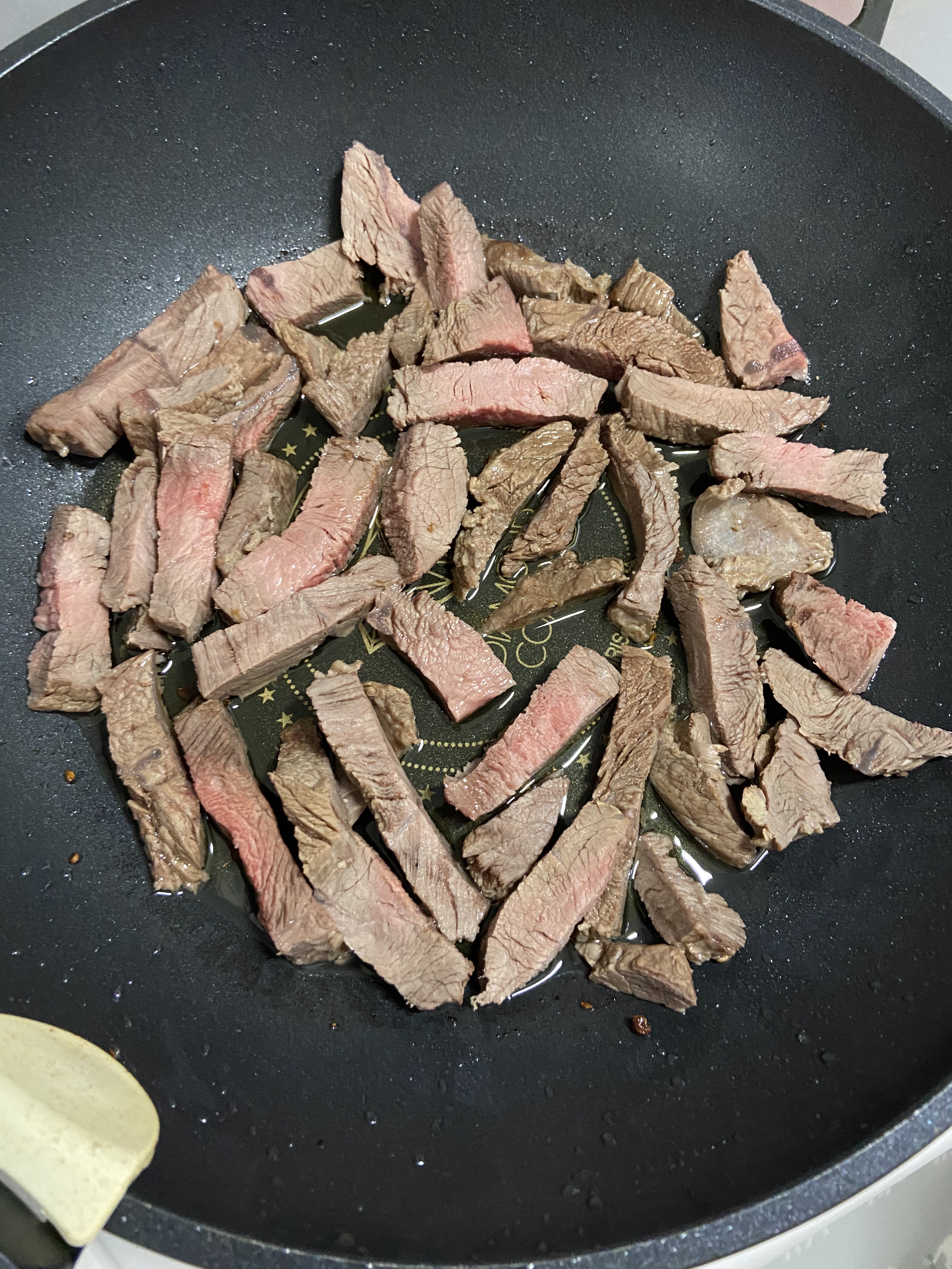 辣炒牛肉的做法 步骤4