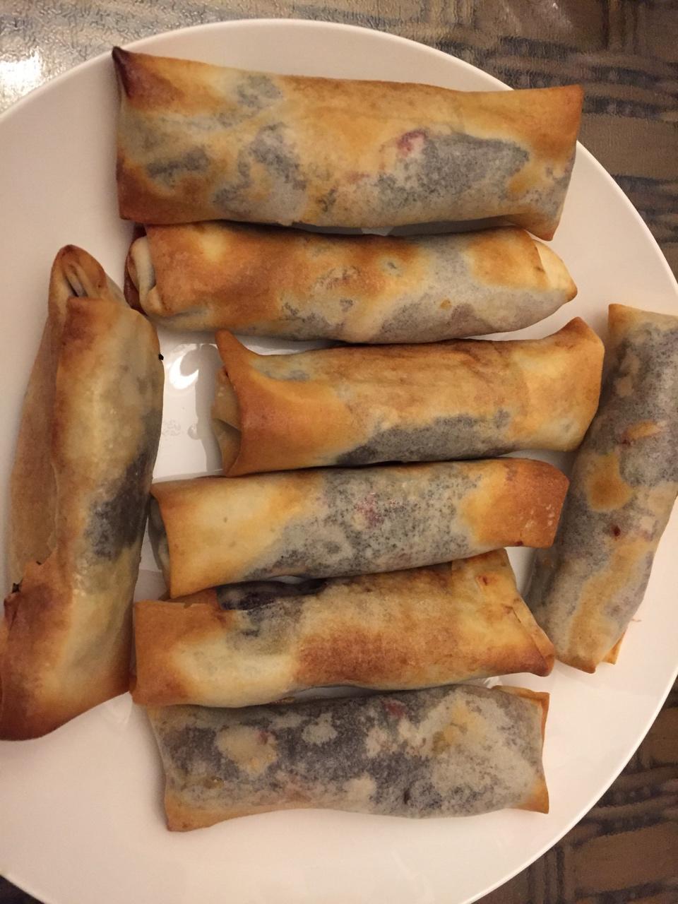 空气炸锅の春卷