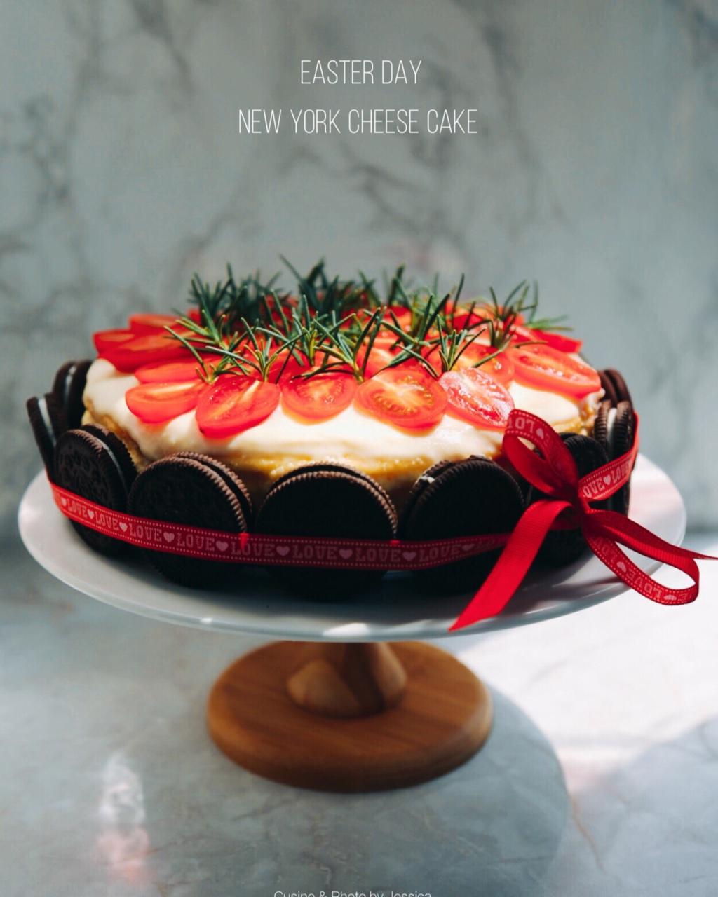 纽约芝士蛋糕（附自制酸奶油方子）
