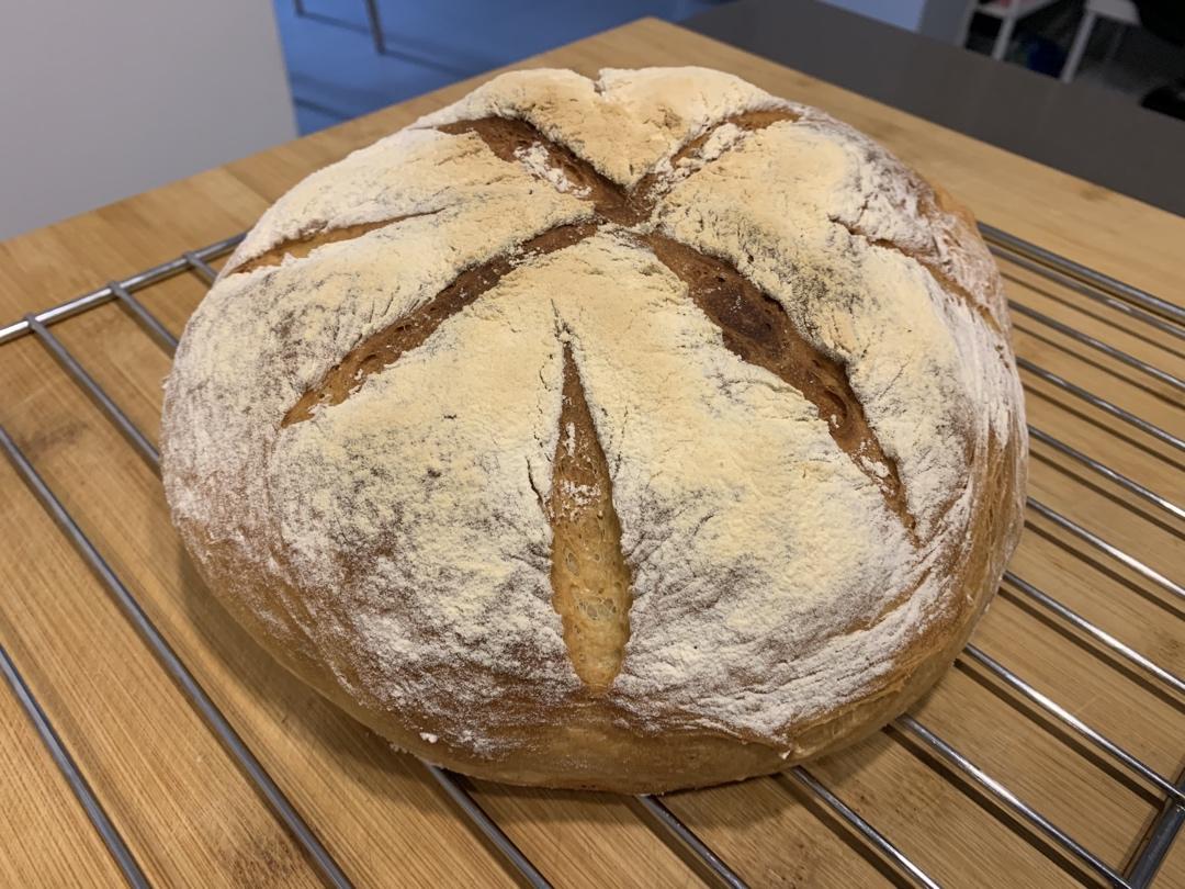 Homemade bread