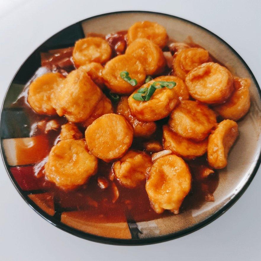 脆皮茄汁日本豆腐