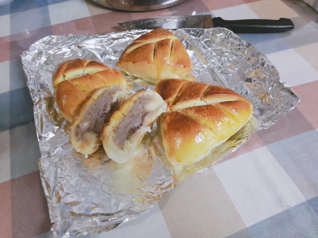 芋泥面包(软欧)