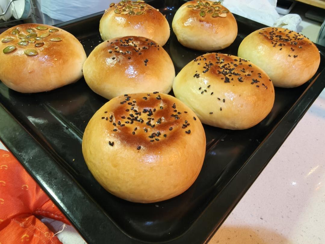 最正宗的美式汉堡胚配方，媲美汉堡王（汤种法）