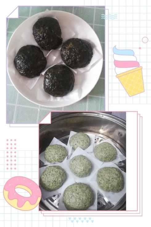 清香的艾糍（青团）