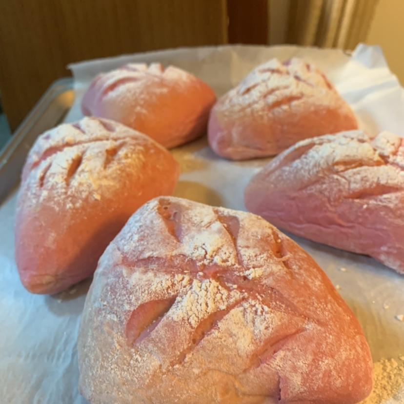 火龙果麻薯软欧