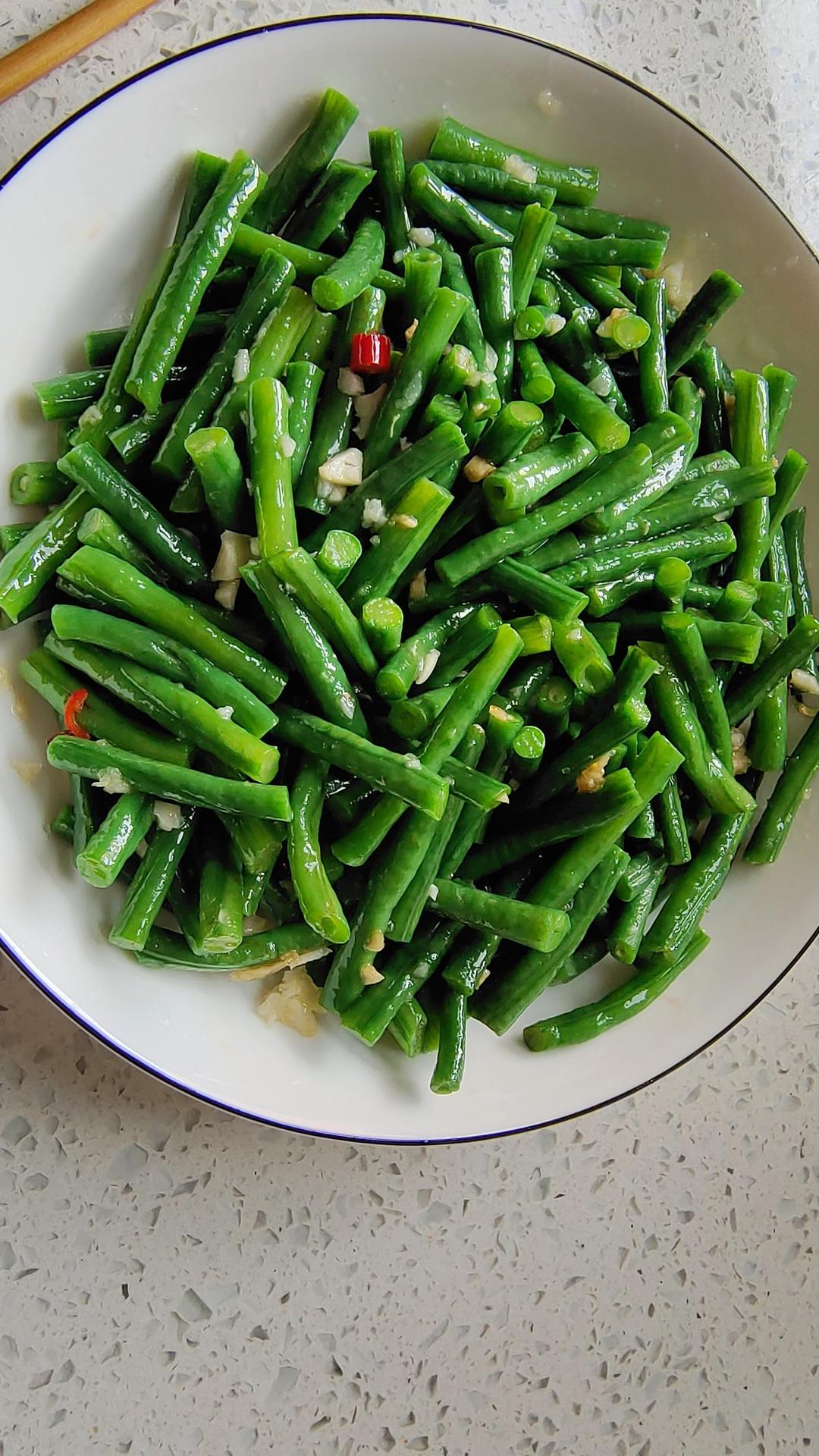 家常凉拌豆角