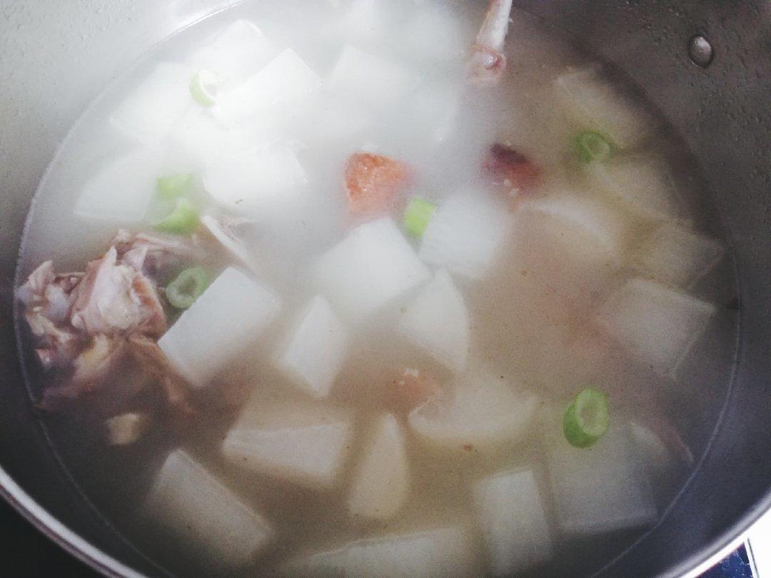 奶白鸭架汤（烤鸭）