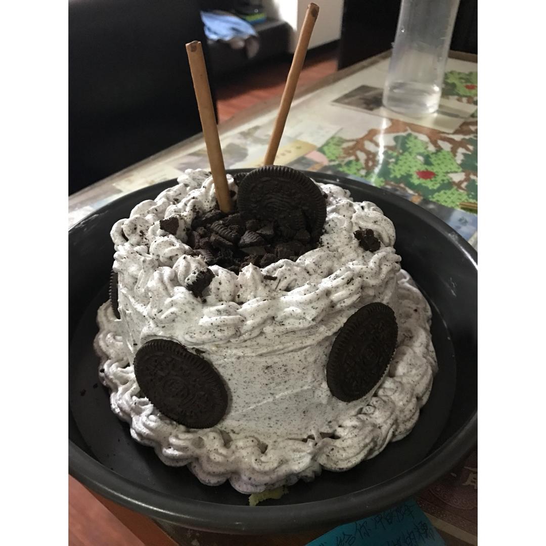 奥利奥咸奶油蛋糕