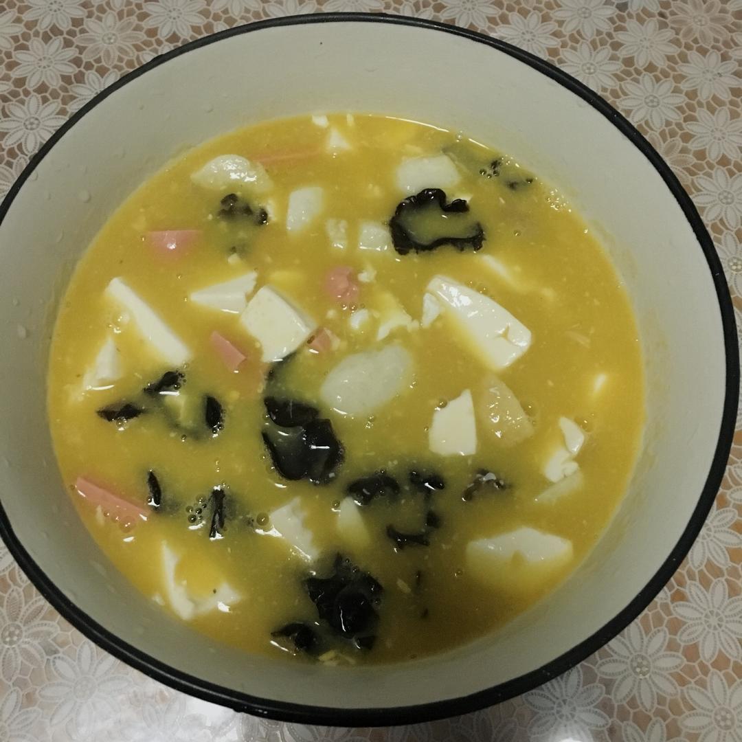 蟹黄豆腐