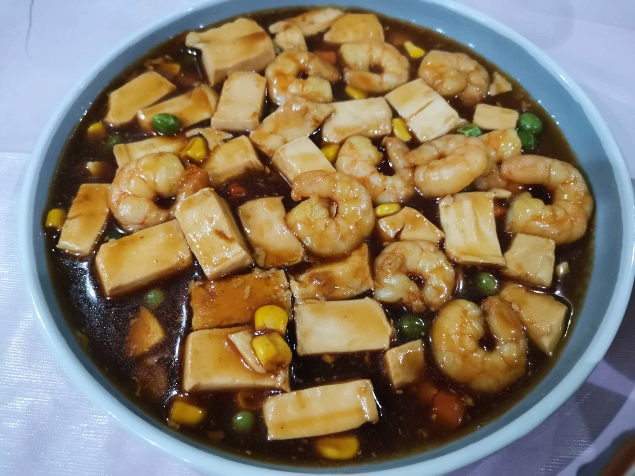 虾仁豆腐🍤