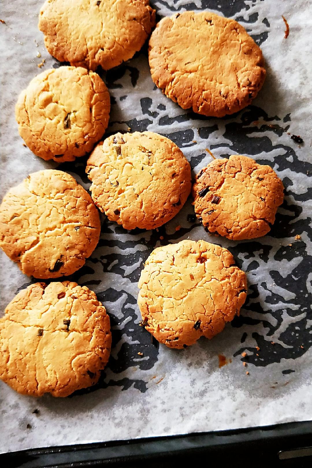 葱香曲奇——酥脆的咸味饼干