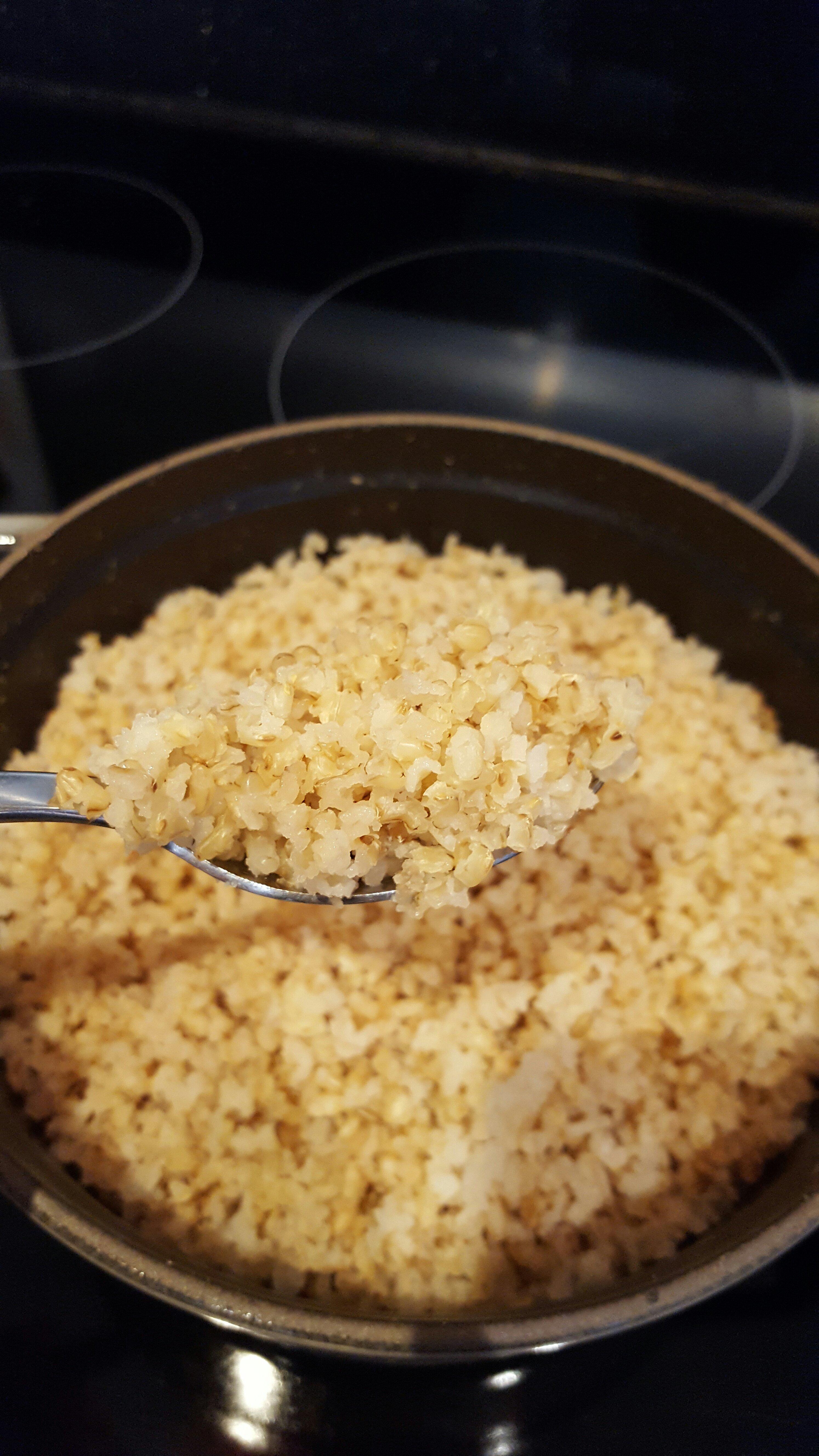 简易糙米饭的做法