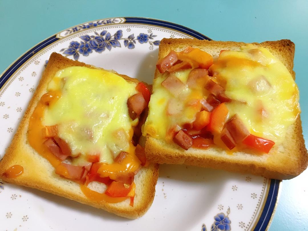 超好吃面包披萨🍕