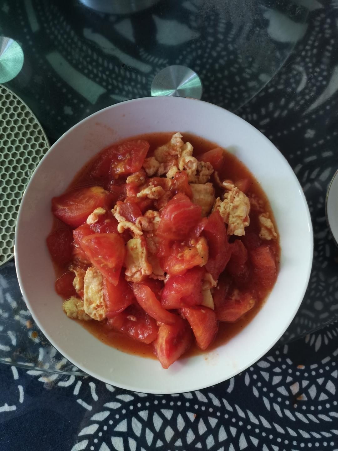 ㊙️一人食|饭店风味番茄炒蛋做法揭秘