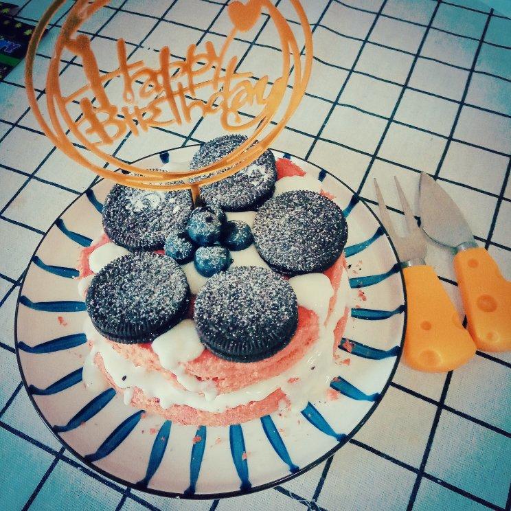 暖心红丝绒蛋糕［6寸绵软戚风版 ］