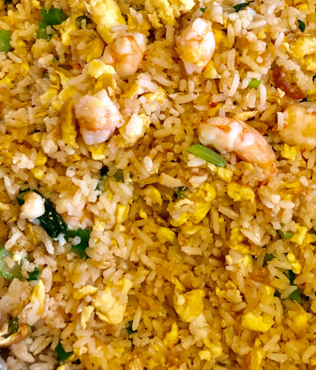 虾仁炒饭