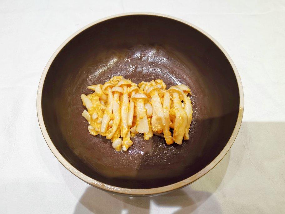 抹嘴的蛋黄焗白玉菇，不油炸【首发】