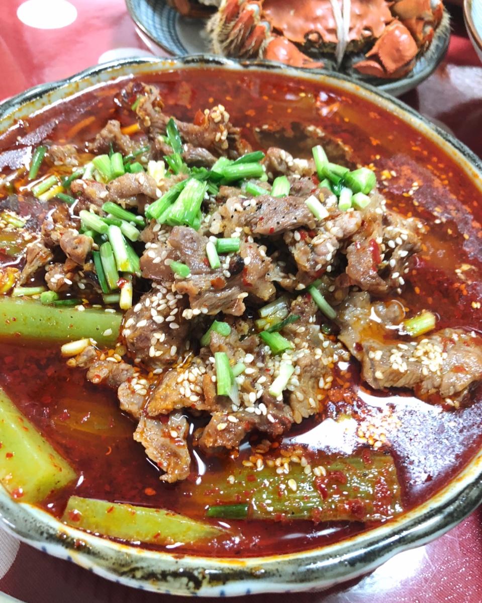 玖月0901做的【水煮牛肉】