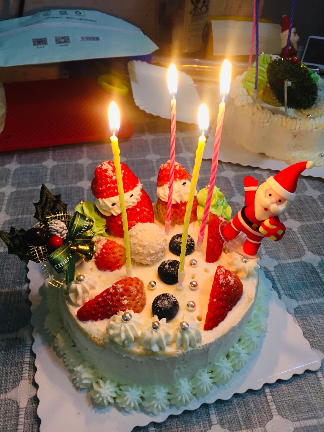 圣诞节蛋糕的做法